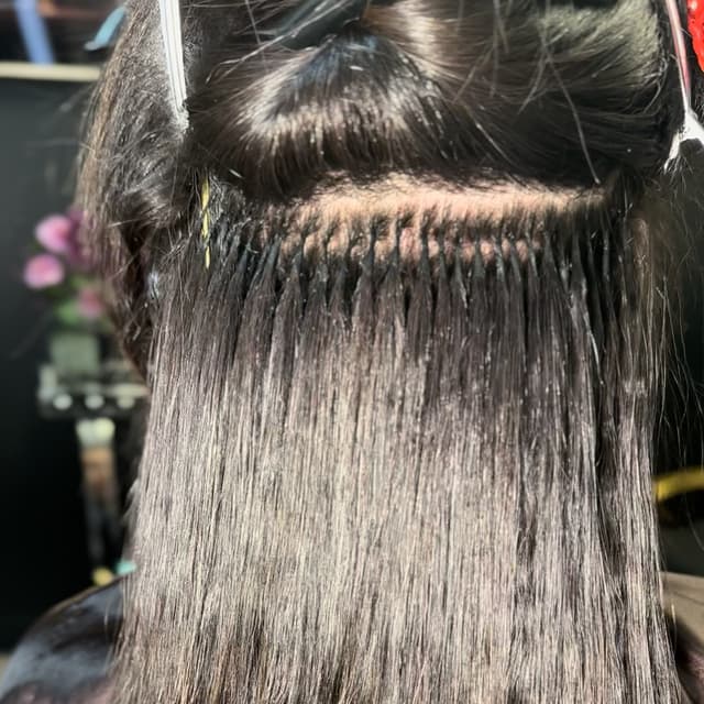 VVH K-Tip Elite Care Plan at Valentino Virgin Hair Salon Bar in Houston, TX